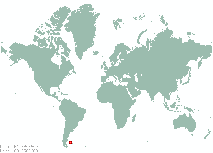 Carcass Island Settlement in world map
