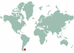 Falkland Islands in world map
